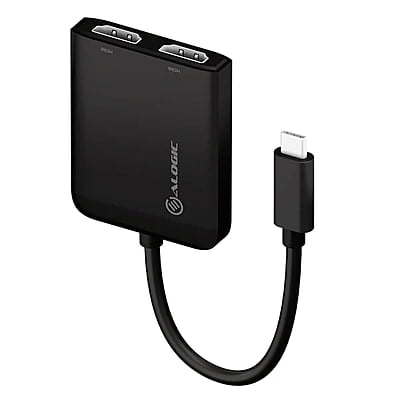 Alogic USB-C to Dual HDMI 2.0 Adapter - 4K-30Hz  | UC2HD-ADP