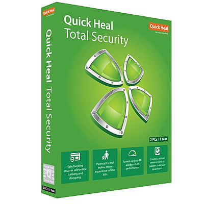 Quickheal® Total Security Windows (Desktop) (1yr) RENEWAL