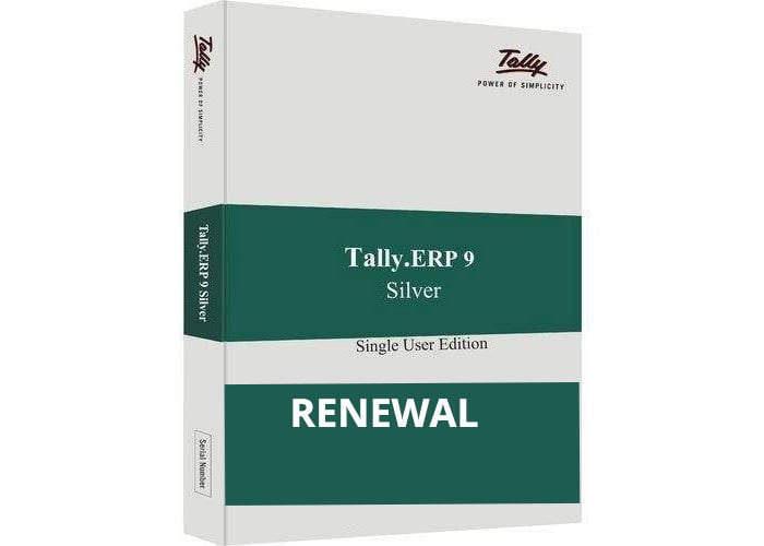 Tally.NET Single user SILVER - 1 yr Subscription Renewal (same Tally partner)